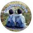 Magnet en verre format grand rond (6cm) Magnet en verre format grand rond (6cm)