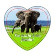 Magnet en verre format coeur (5,5x5,3cm) Magnet en verre format coeur (5,5x5,3cm)