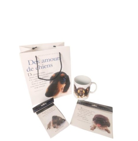 pack cadeau des Amours de Chiens collection originale