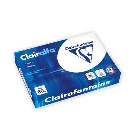 Papier Clairefontaine Clairalfa A4 80g ramette de 500 feuilles