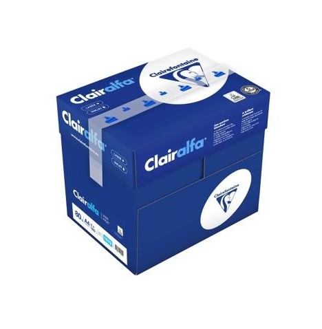 Papier Clairefontaine Clairalfa A4 80g boite de 5 ramettes