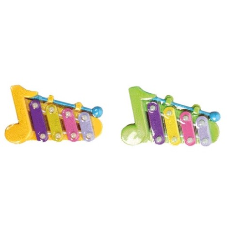 Mini xylophone 4 tons  Métal 10 cm