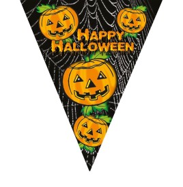 Guirlande Halloween 5 m – Fanions Citrouille "Happy Halloween"