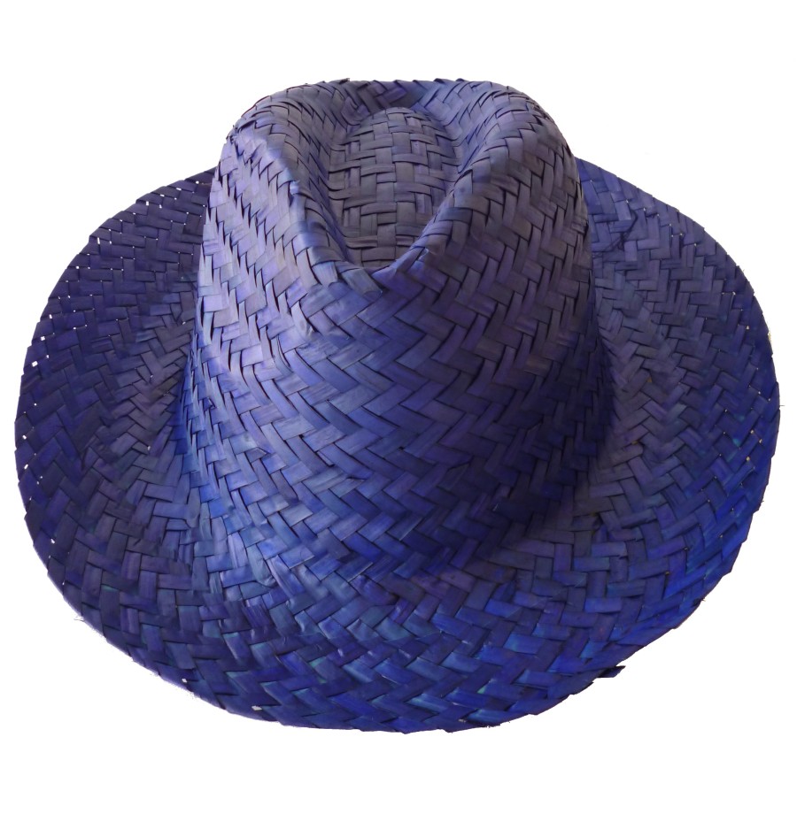6 Chapeaux Australien Paille coul ass