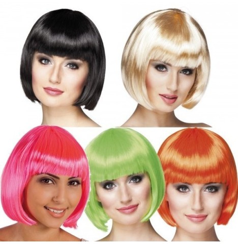 Perruque carré Blonde