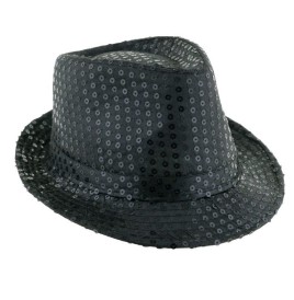 Borsalino avec Sequins - Chapeaux  pas cher