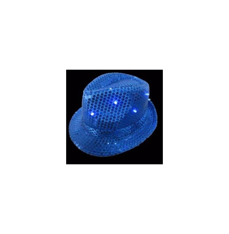 Borsalino sequins  avec Leds