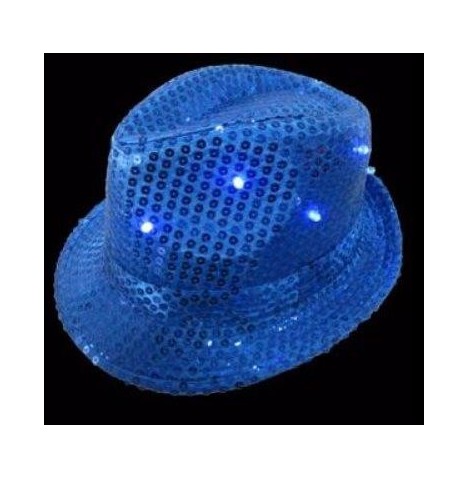 Borsalino sequins  avec Leds