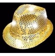 Borsalino sequins  avec Leds