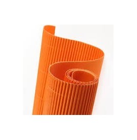 Carton ondulé, Rouleau 2 m x 0,70 m 175 gr Couleurs au choix