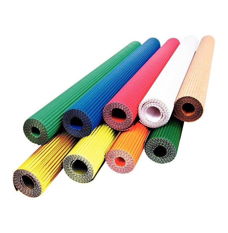 Rouleau 2 m x 0,70 m carton ondulé vert pré