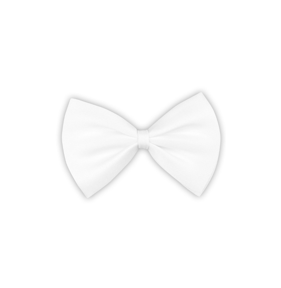 Noeud papillon tissu Rose 11 x 5cm