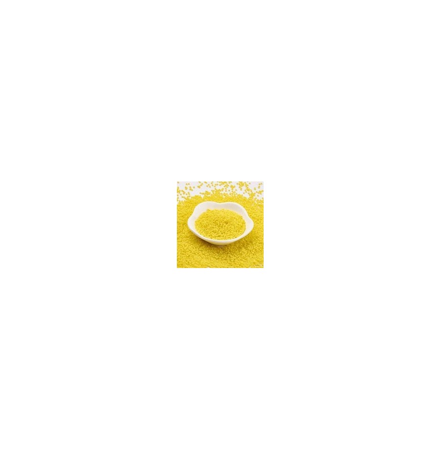 Sachet 100g perle verre ronde noir 5 mm