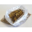 Perles tubes brillantes  sachet 50 gr Couleurs aux choix