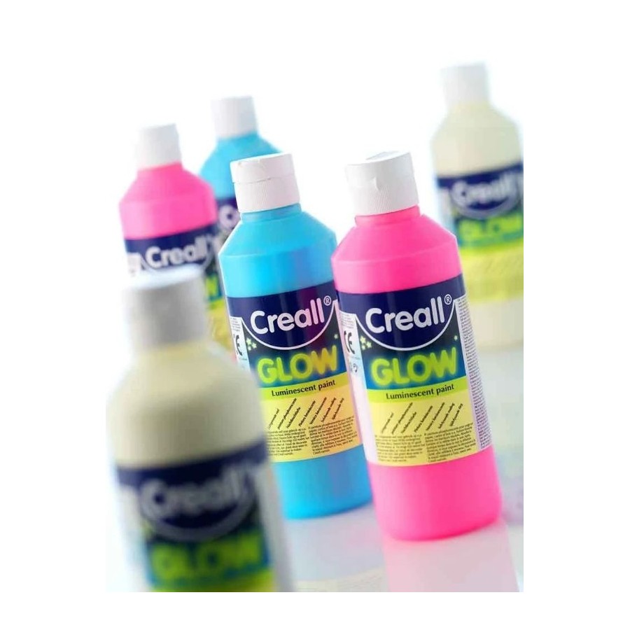 Peinture luminescente fl 250 ml Jaune/Vert