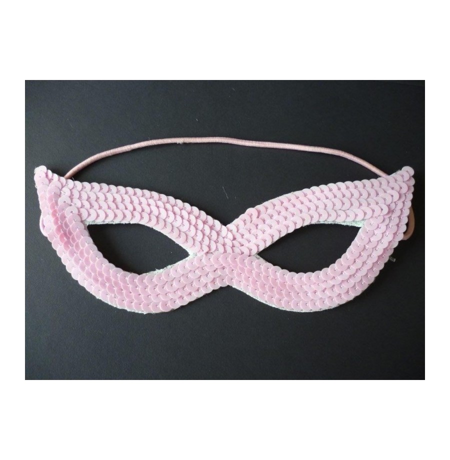Loup sequins Or