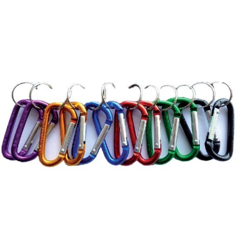 Porte clés mousquetons 6 cm