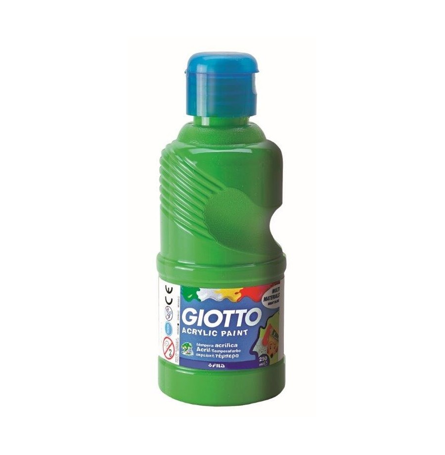 Flacon 500 ml peinture acrylique omya. blanc