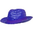 Chapeau Borsalino paille couleurs assorties