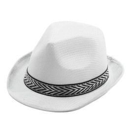 Chapeau d'été  Tissu blanc