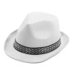 Chapeau d'été  Tissu blanc