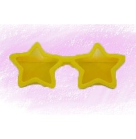 Lunette etoile géante Rose