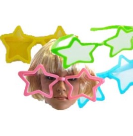 Lunette etoile géante Rose