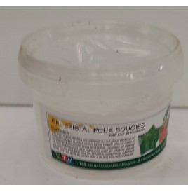 Gel cristal pour bougie pot 150 gr Coloris au choix