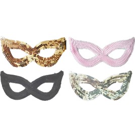 Loup sequins Or