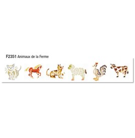 Pochette de 6 Pochoirs Thèmes au choix