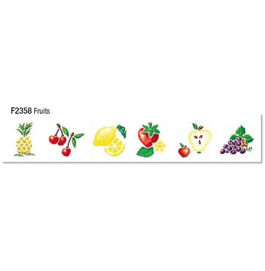 Pochette de 6 Pochoirs Thèmes au choix