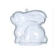 Boule plastique transparente diam. 40 mm