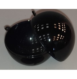 Boule plastique transparente diam. 40 mm