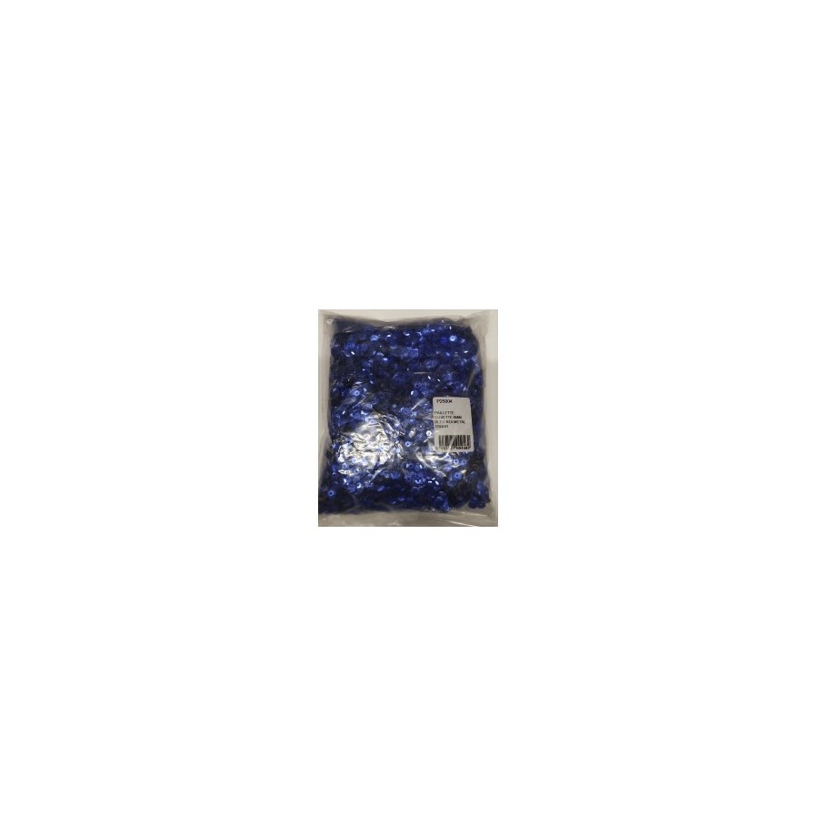 Sachet 250 g sequins diamètre 6 mm or