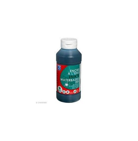 Encre à dessiner à l'eau blanc flacon 250ml