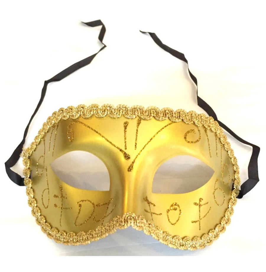 Masque Venise Plastique blanc