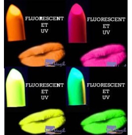 Rouge à lèvres Fluo Vert sous blister