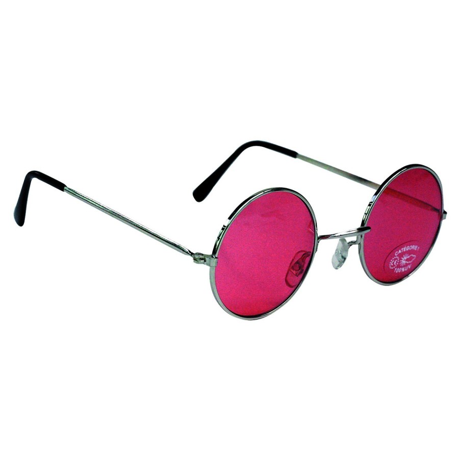 Lunette Hippie - lot de 6 couleurs assorties