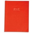 Protège-cahier  bleu opaque -24 x 32 cm