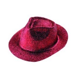 Borsalino noir pailleté