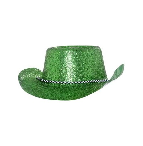 Chapeau Cowboy Pailleté Argent