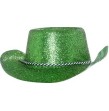 Chapeau Cowboy Pailleté Argent
