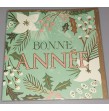 Carte de voeux + enveloppe 15 x 15 cm " Bonne Année" Modèles aux choix