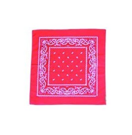 Bandana rouge 53 x 53 cm