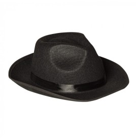 borsalino feutre avec bandeau noir - Chapeaux  pas cher