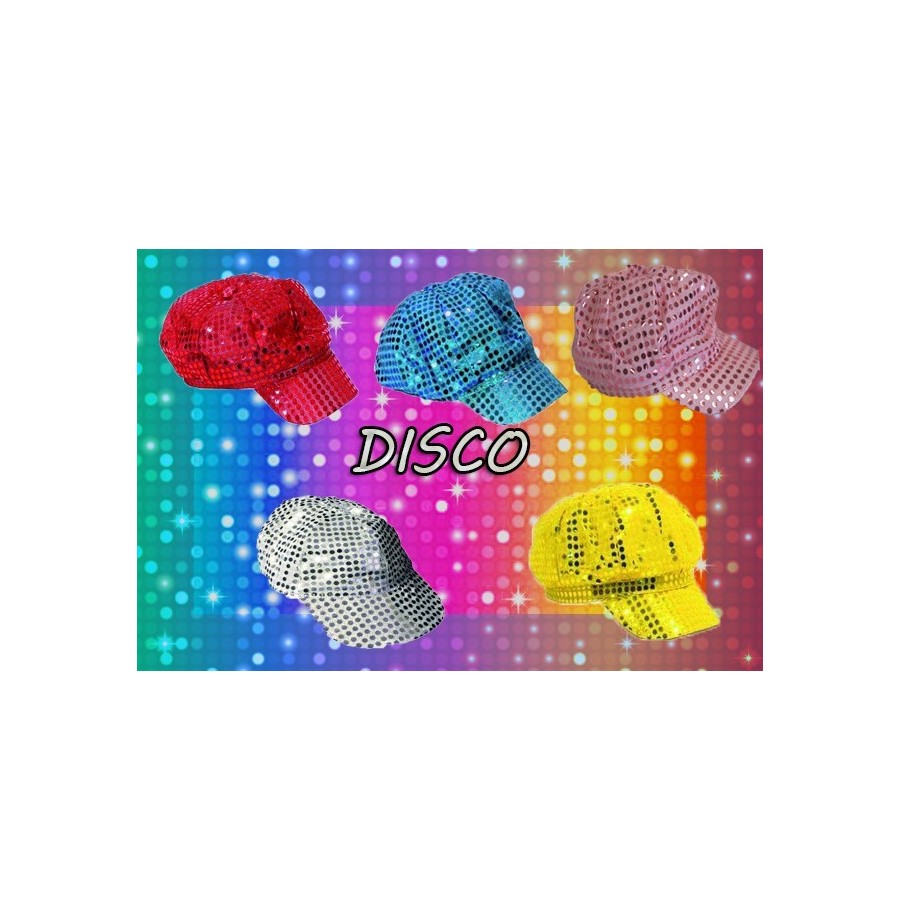 Casquette disco Argent
