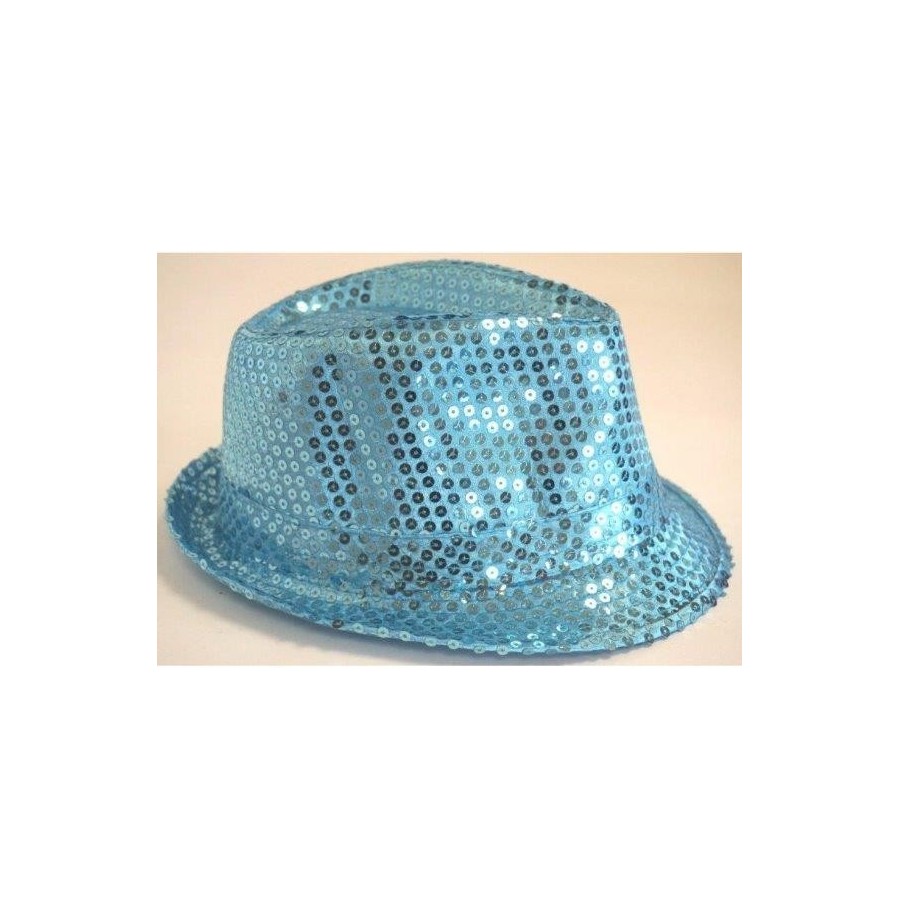 Borsalino sequins  avec Leds
