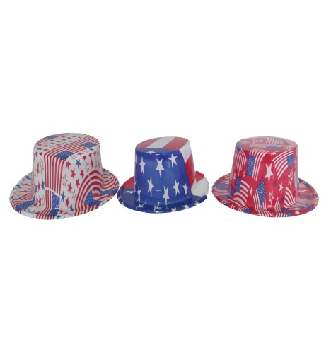 Chapeau américain plastique