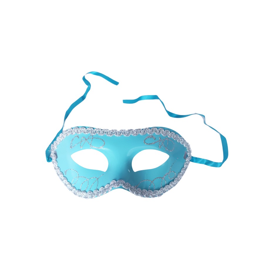 Masque Venise Plastique blanc