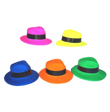 30 Chapeaux gangster assortis - Chapeaux  pas cher